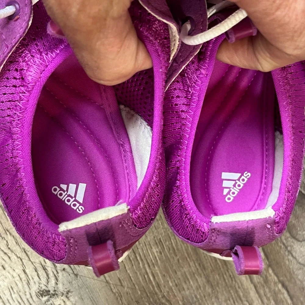 Adidas Womens Pink CC Ballerina II Golf Track Shoes EVN 791001 Q46720 Size 8.5